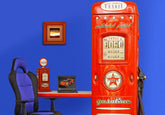 Plastiko - Plastiko Gasoline Station Red 200 x80x225 - Mari Kali Stores Cyprus